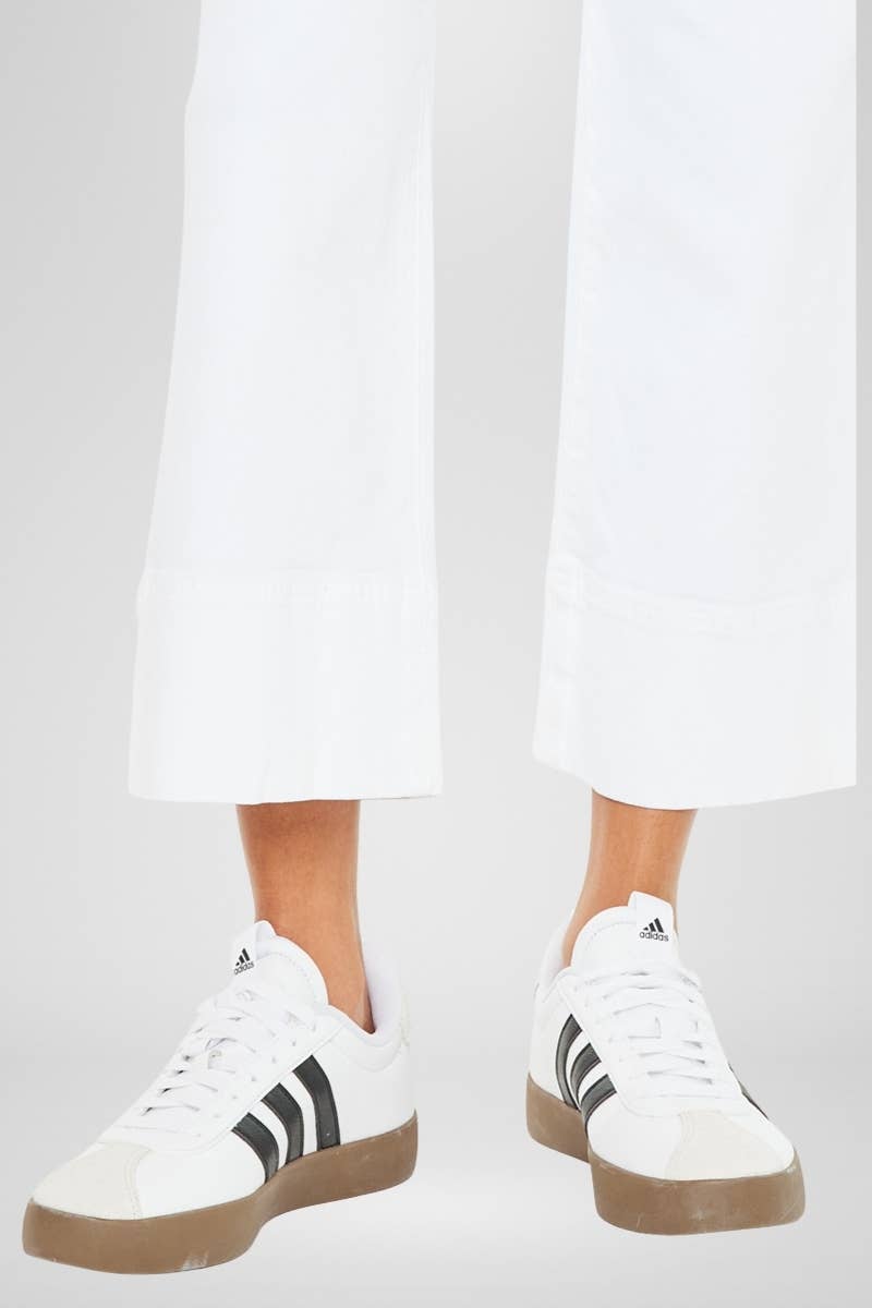 HIGH RISE CROPPED WIDE LEG JEANS- Kancan