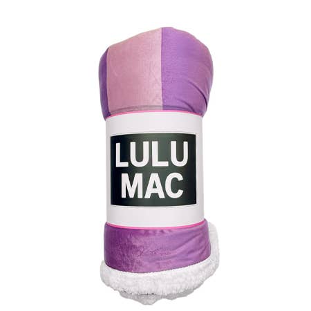 LM-BK LULU MAC BLANKET PURPLE