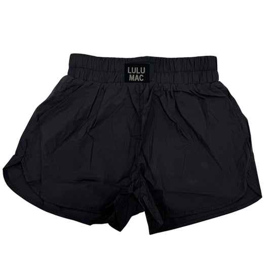 DD-SHORT BLACK LULU MAC SOLID SHORTS