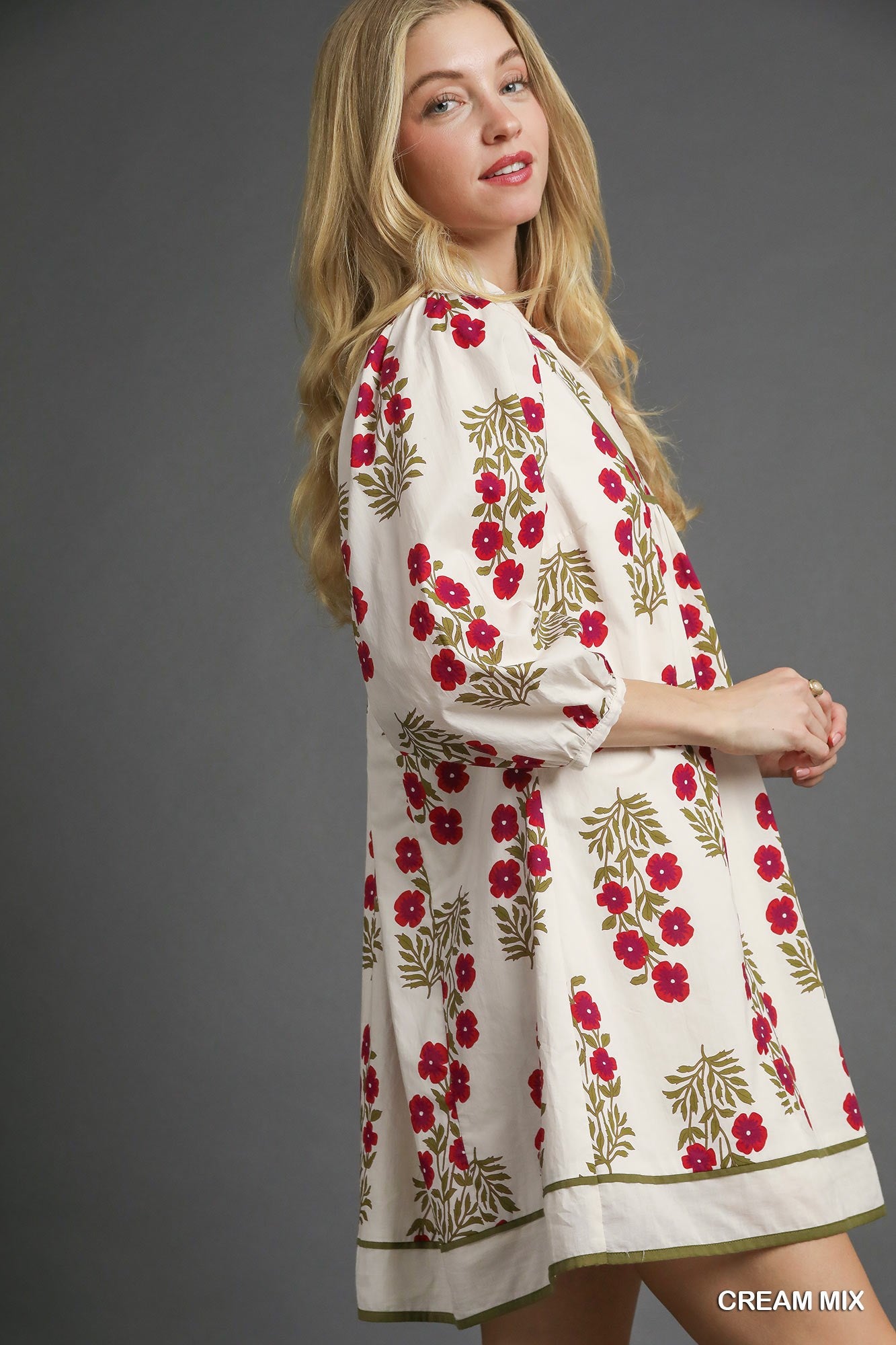 Floral Babydoll Dress