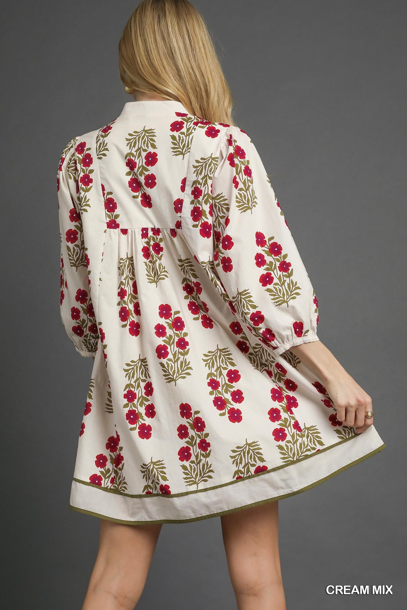 Floral Babydoll Dress