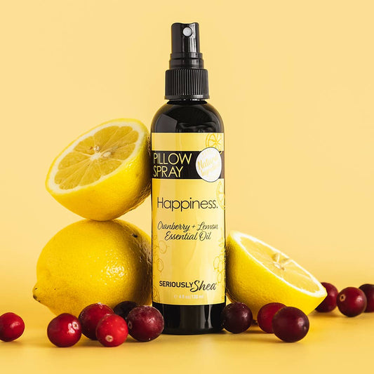 Happiness Pillow Spray - Cranberry + Lemon
