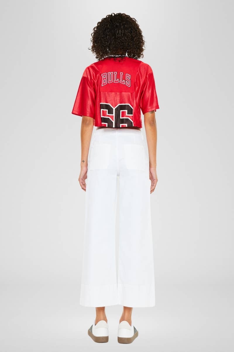 HIGH RISE CROPPED WIDE LEG JEANS- Kancan