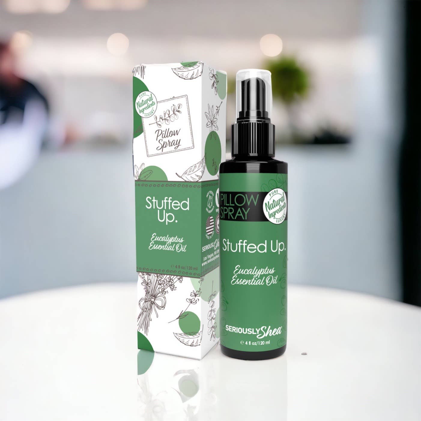 Natural Wellness Stuffed Up Pillow Spray - Eucalyptus