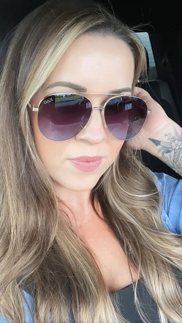 Ace in Black Ombre Sunglasses