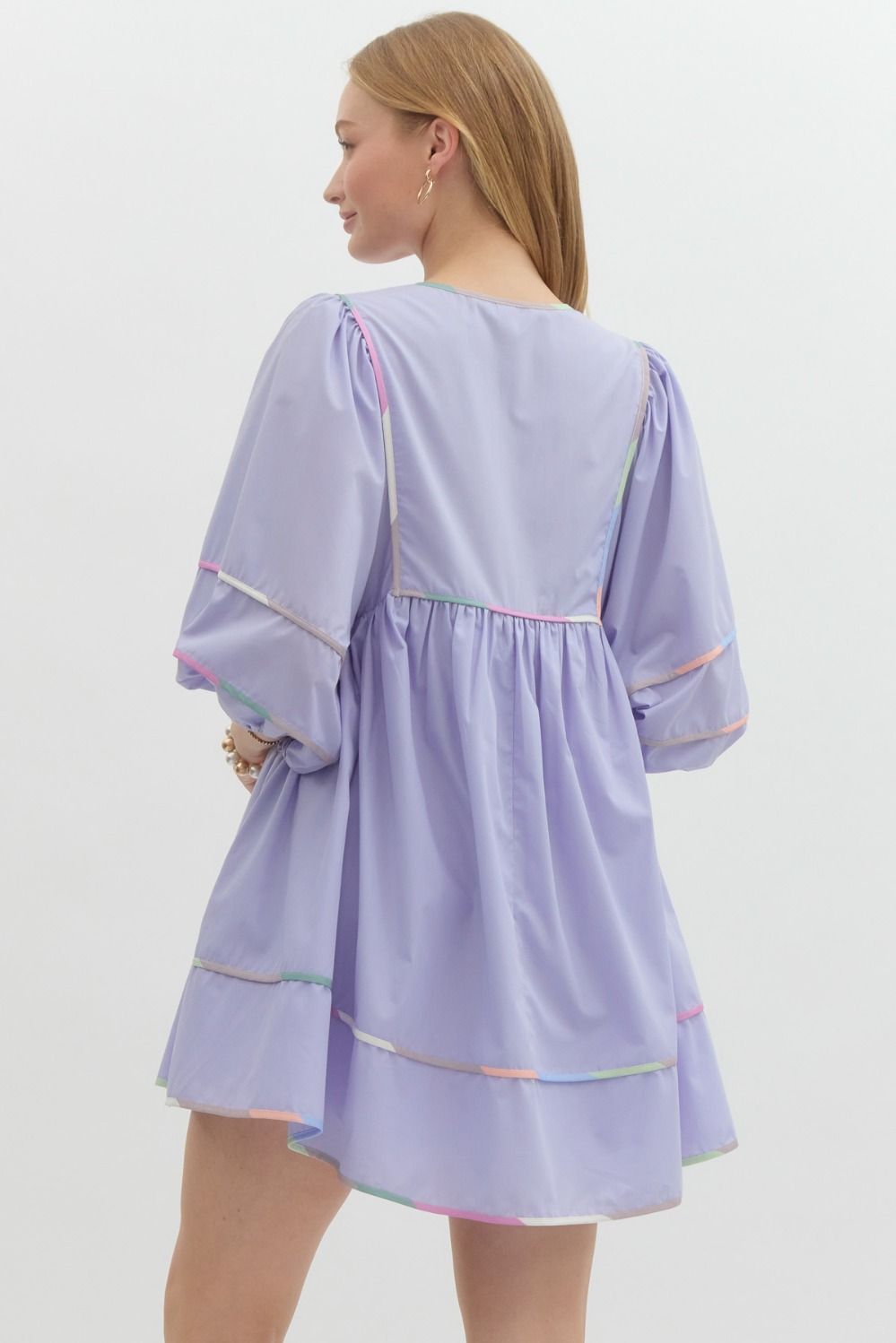 Lavendar Fields Mini Dress