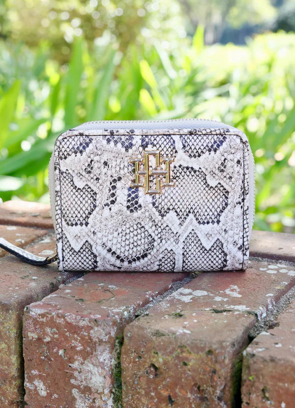 Nadine Zippered Wallet Mocha ES