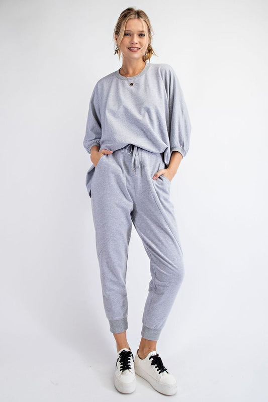 EASEL TERRY KNIT JOGGER PANTS