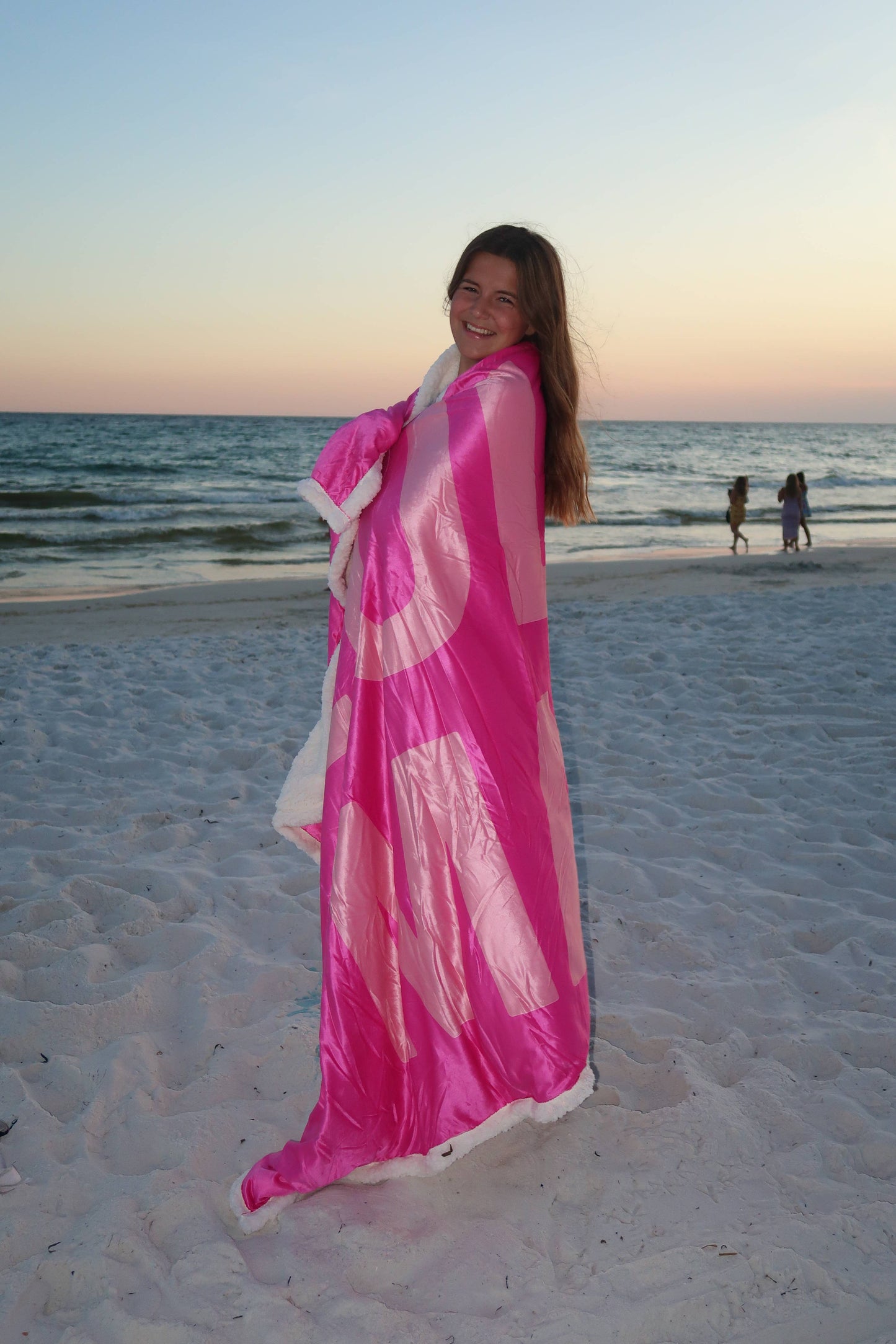 LM-BK LULU MAC BLANKET PINK