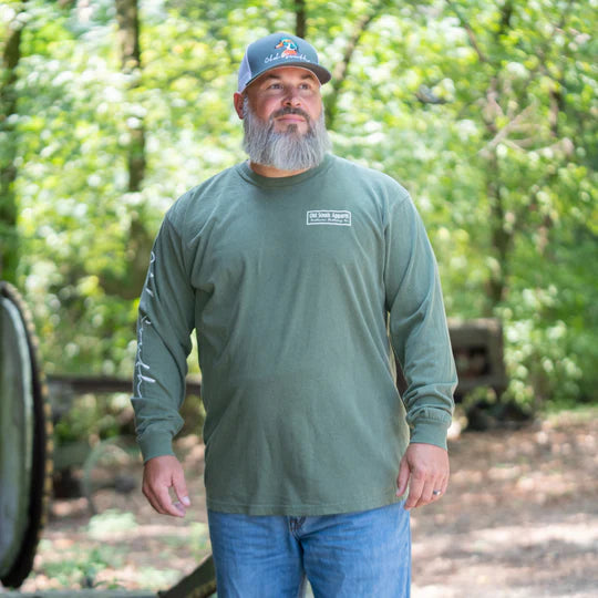 Cabin Fever - Long Sleeve - Old South mens Tshirt