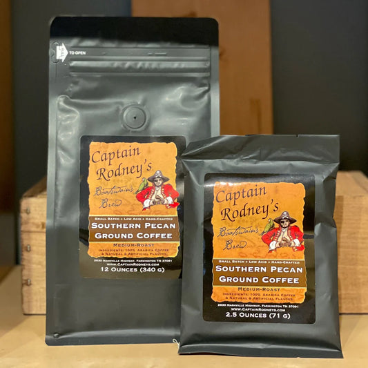 Captain Rodney's Private Reserve - Southern Pecan Ground Coffee
