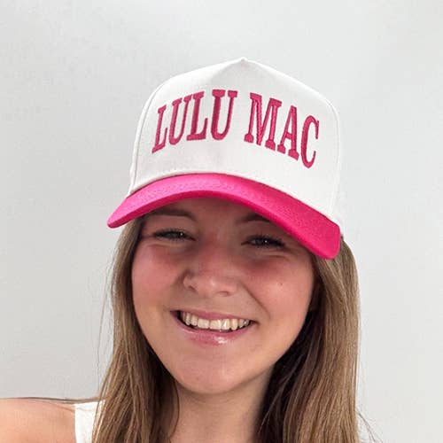 LM-3014 LULU MAC CAP HOT PINK