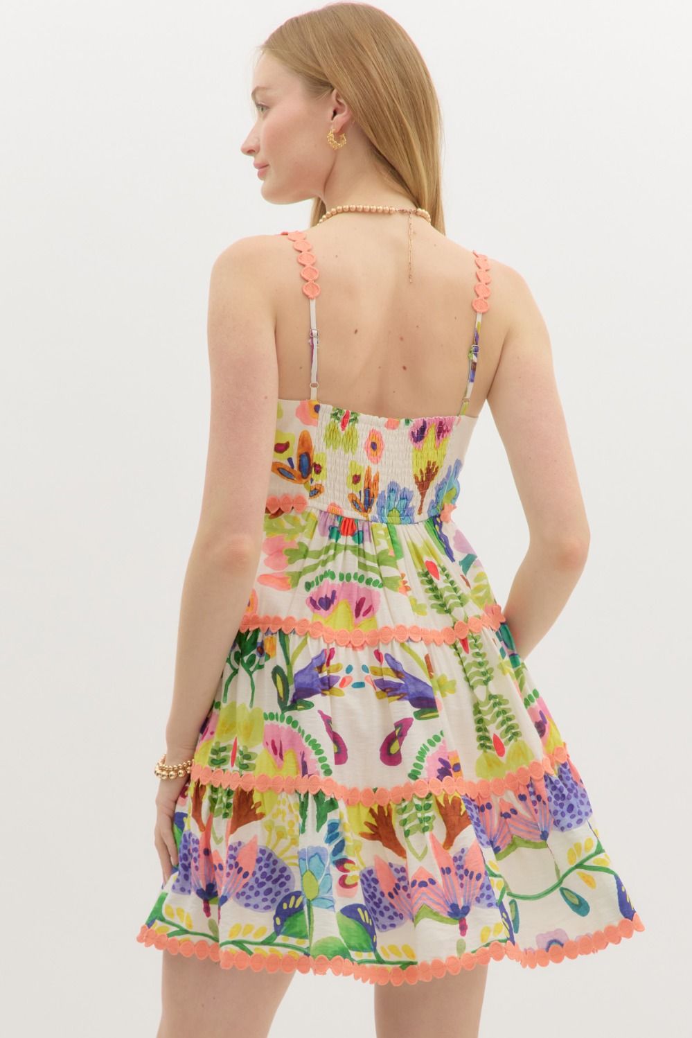 Blooms of Color Mini Dress