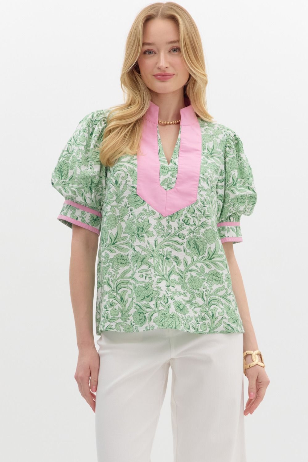 Pink with Envy Top
