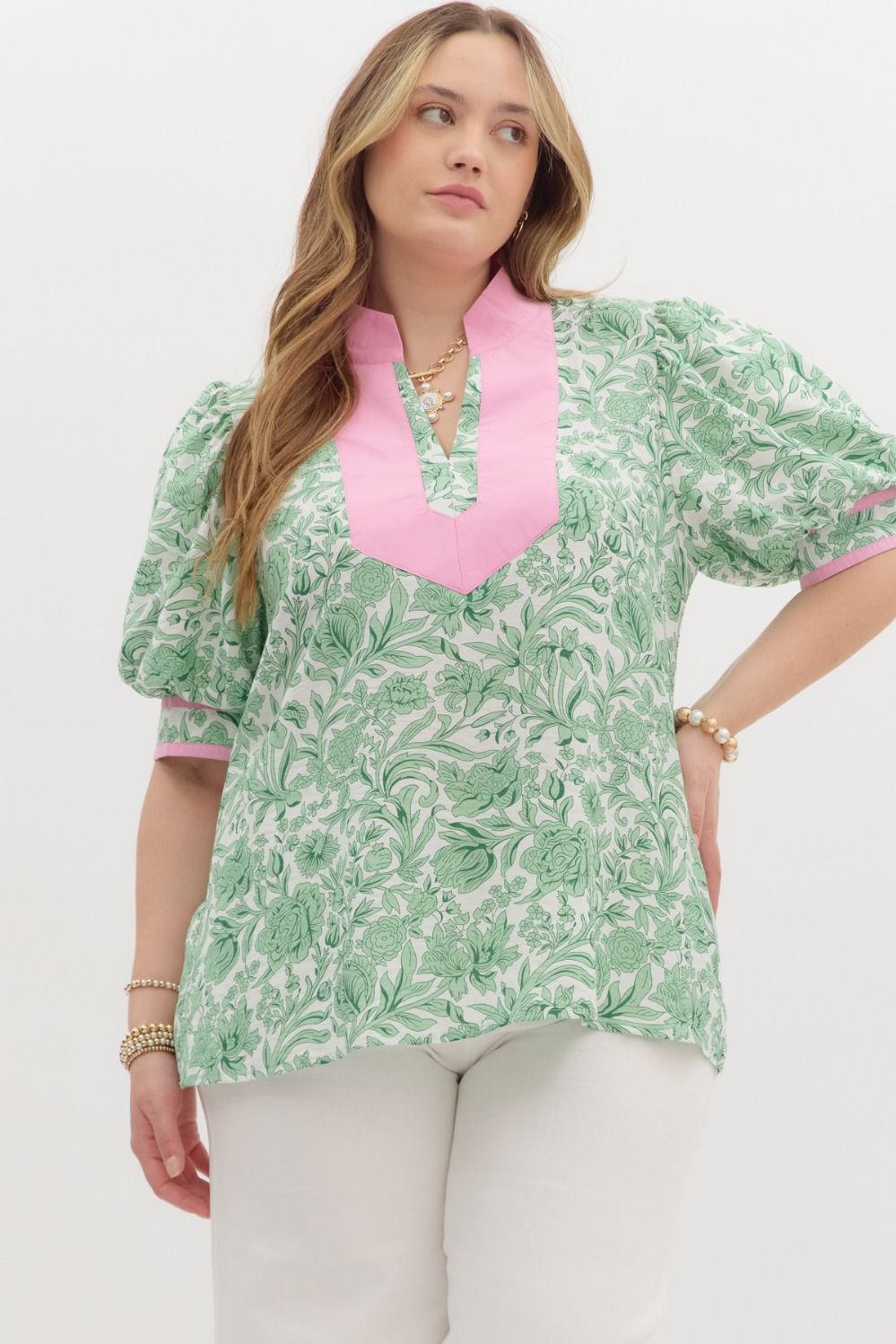 Pink with Envy Top