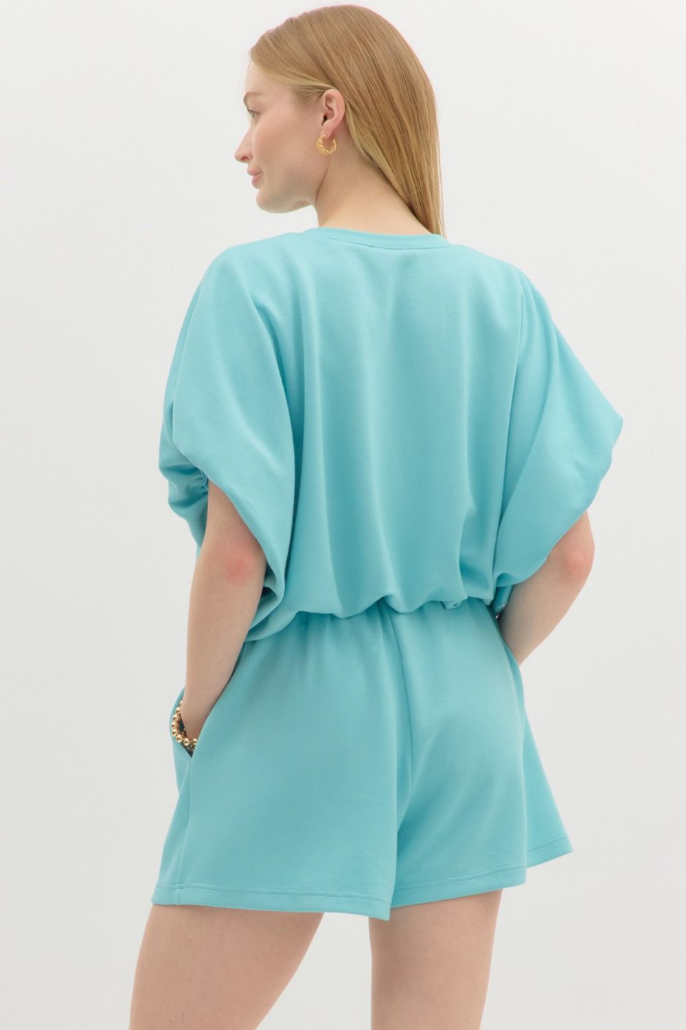 Short Set with Bubble Sleeves