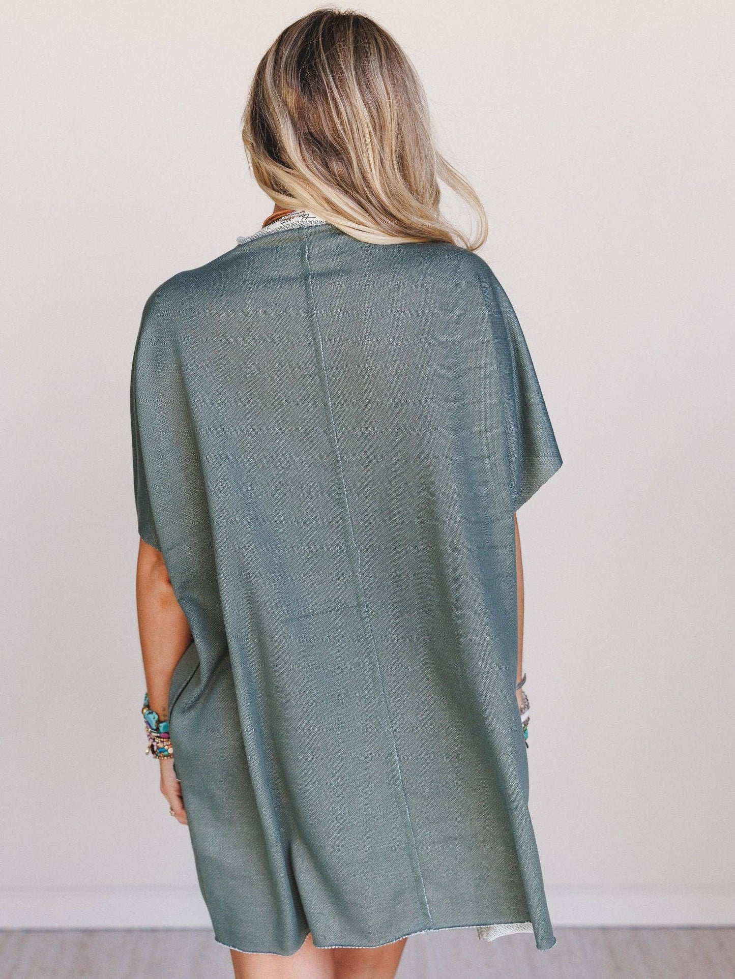 Laid Back Luxe Dress - Two Tone Olive