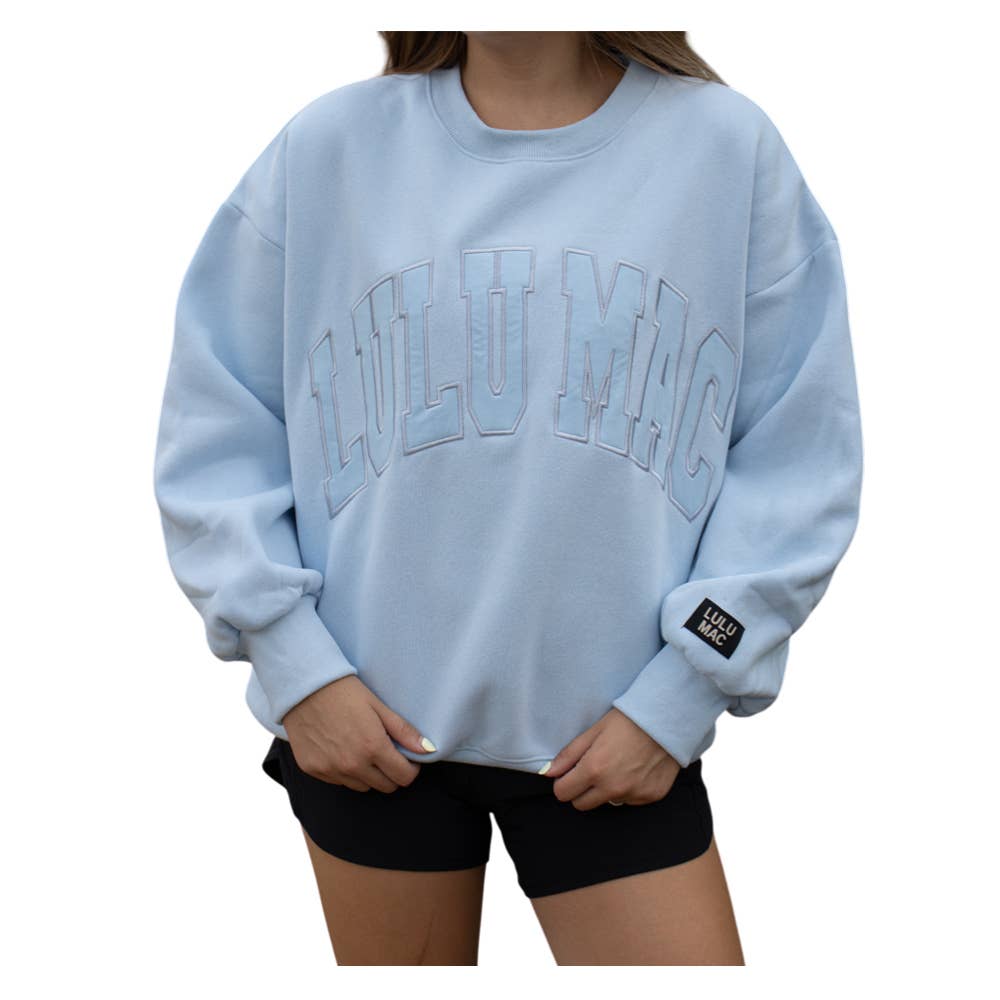 LIGHT BLUE Lulu Mac Sweatshirt