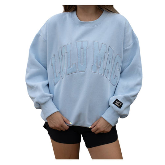 LIGHT BLUE Lulu Mac Sweatshirt