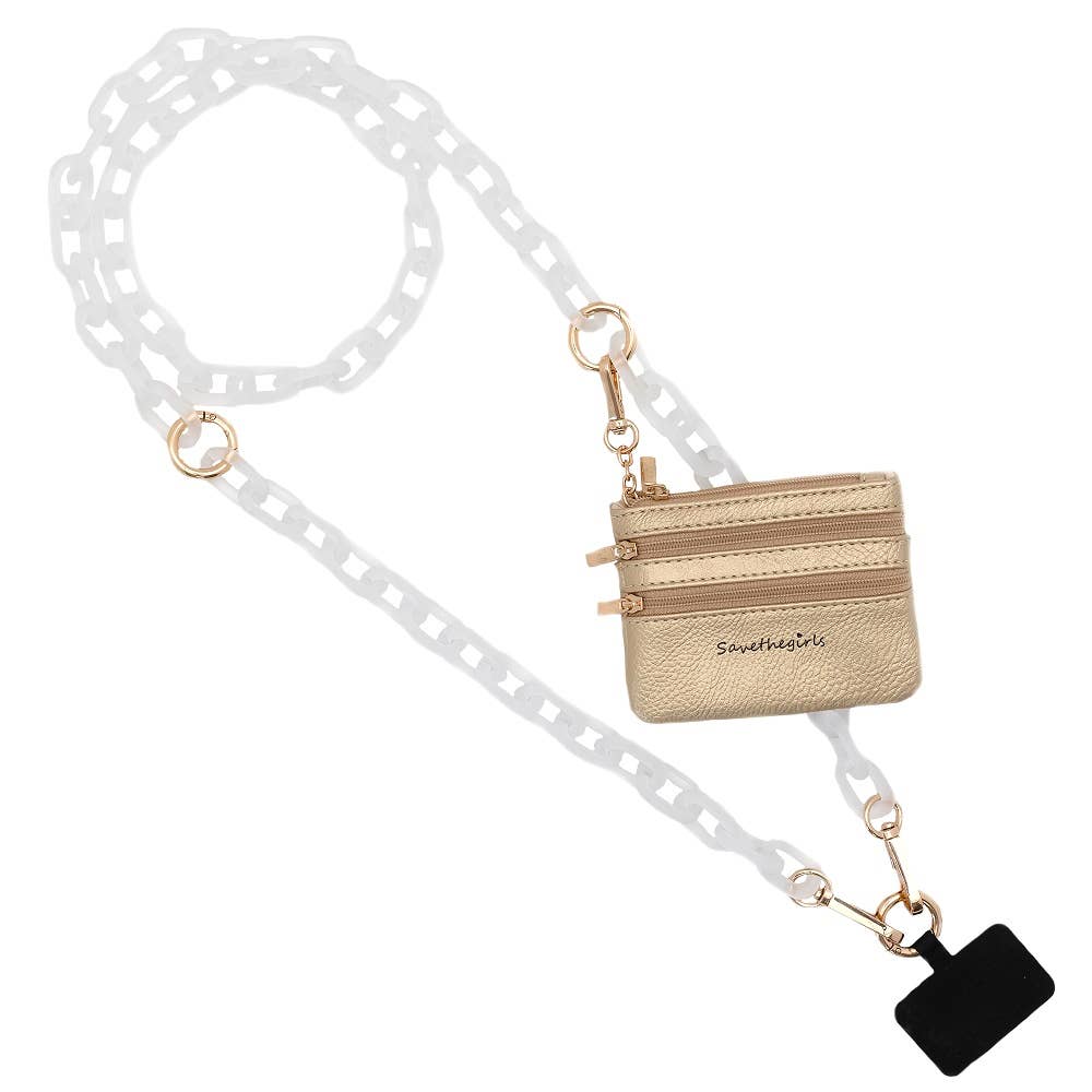 Clip & Go Crossbody Ice Chain Phone Accessory 