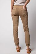 EASEL WASHED TWILL DISTRESSED PANTS