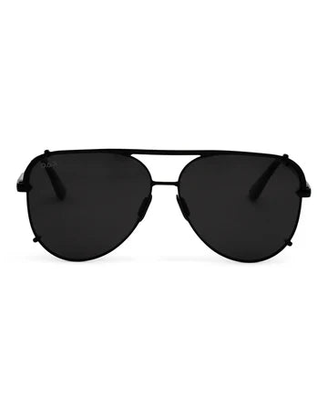 SHAY Black Dax Sunglasses