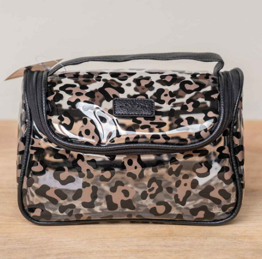 Leopard Travel Cosmetic Bag