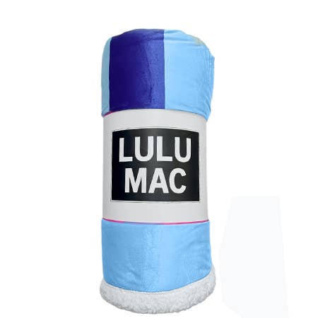 LM-BK LULU MAC BLANKET BLUE