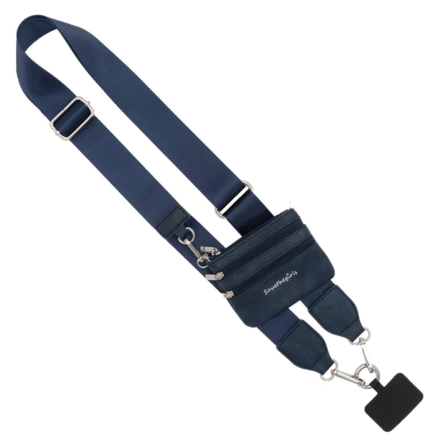 Clip & Go Phone Lanyard with Wallet - Neutral Collection