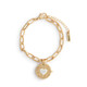 Love you Locket Bracelet - Gold and Silver