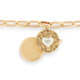 Love you Locket Bracelet - Gold and Silver