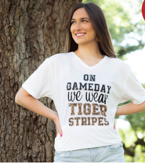 We Wear Tiger Stripes T-Shirt