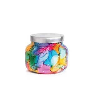 VOLCANO SIGNATURE RAINBOW WATERCOLOR JAR, 19 OZ